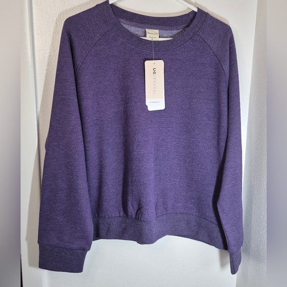 UG Apparel Purple Pullover Sweatshirt Women's Size XL NWT - Picture 7 of 9